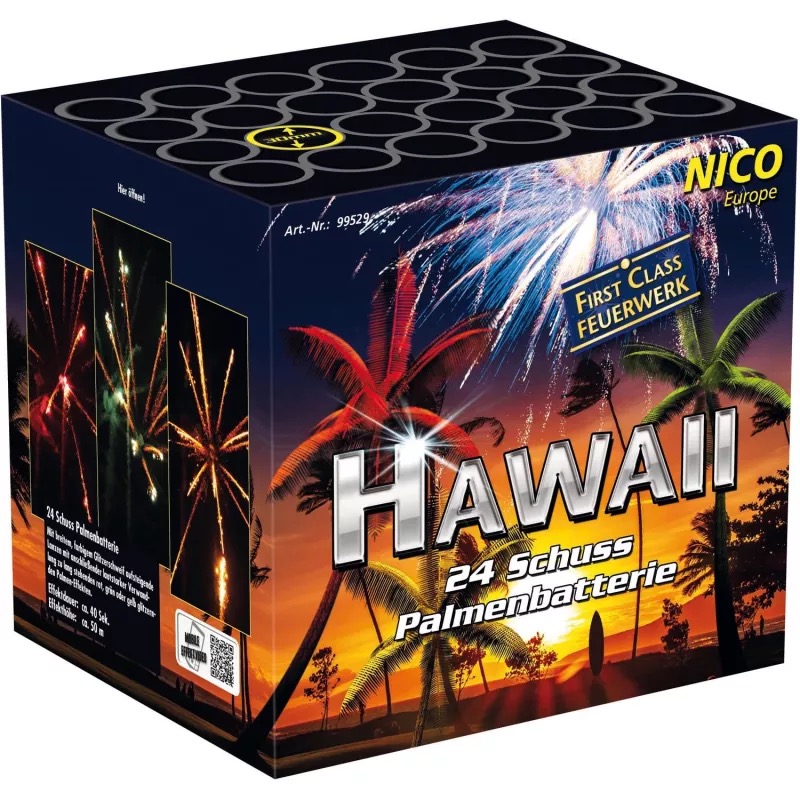 Nico Feuerwerk Hawaii, 24 Schuss