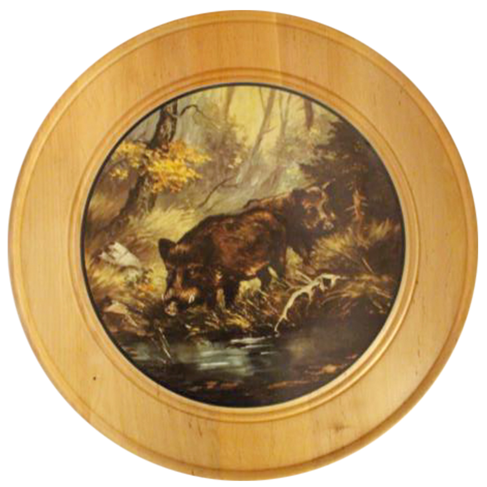 Ehrenscheibe aus Massivholz Ø 60 cm Ehrenscheibe aus Massivholz Ø 60 cm