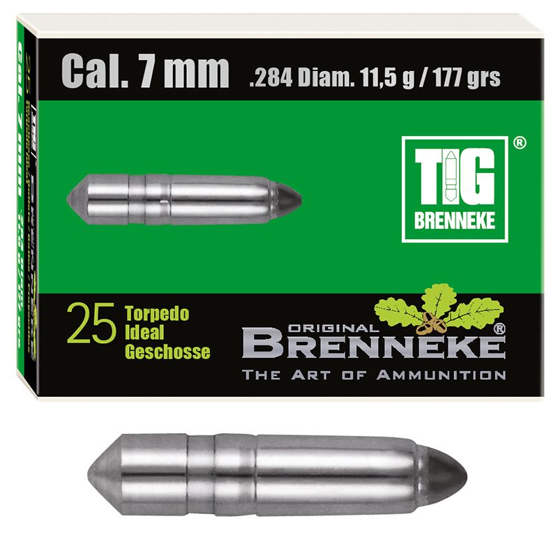 BRENNEKE Geschoss 7mm TIG
