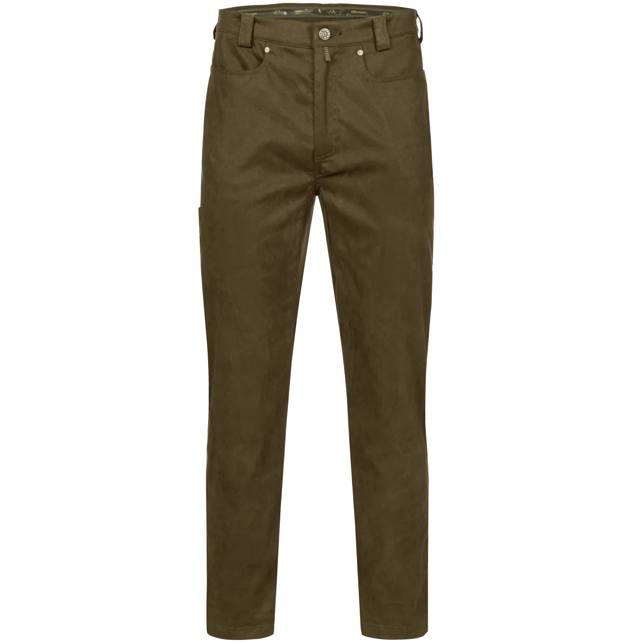 Blaser Herren Suede Hose Maddox dunkelbraun