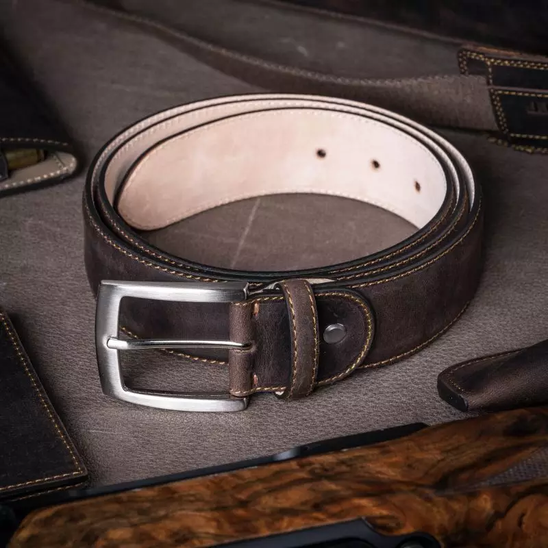 J.P. SAUER & SOHN  Ledergürtel ( Größe M: 125 cm)