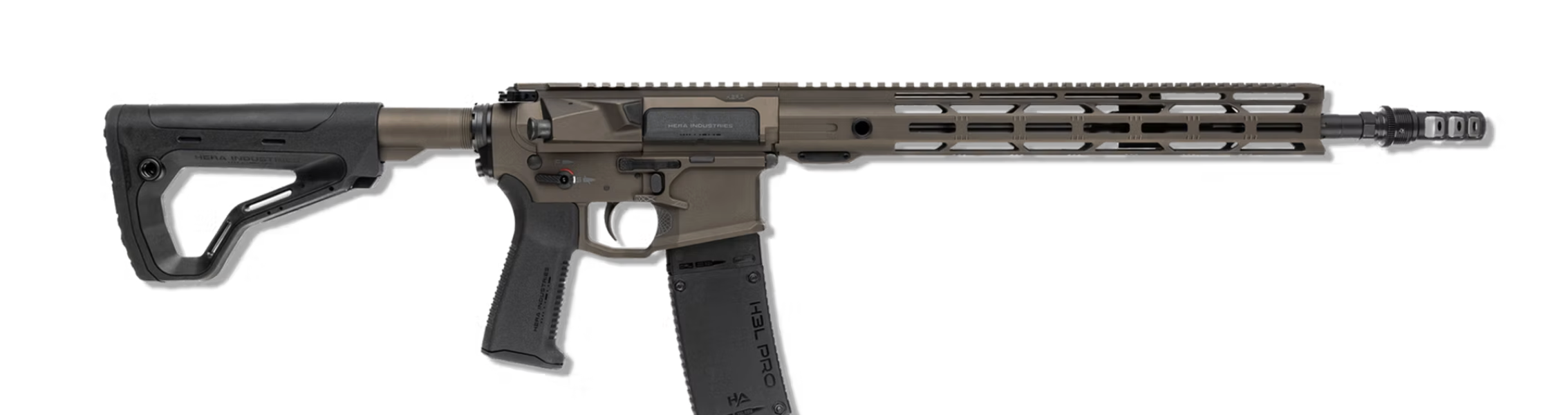 Hera Arms SRB16  Cal. .223 REM 16,75'' CERAKOTE Midnight Bronze/Grey