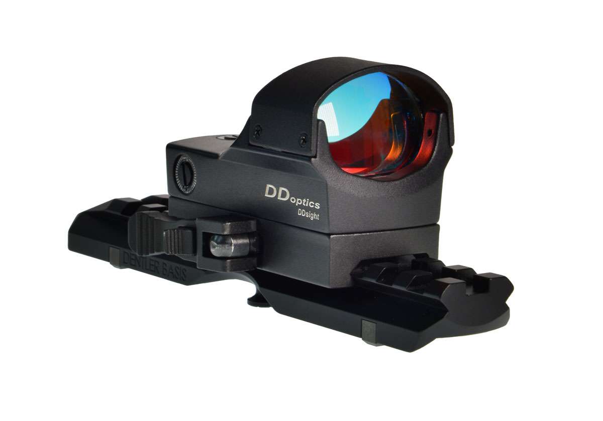 DDoptics RedDot Visier DDsight Gen3  mit Dentler Montageschiene Picatinny