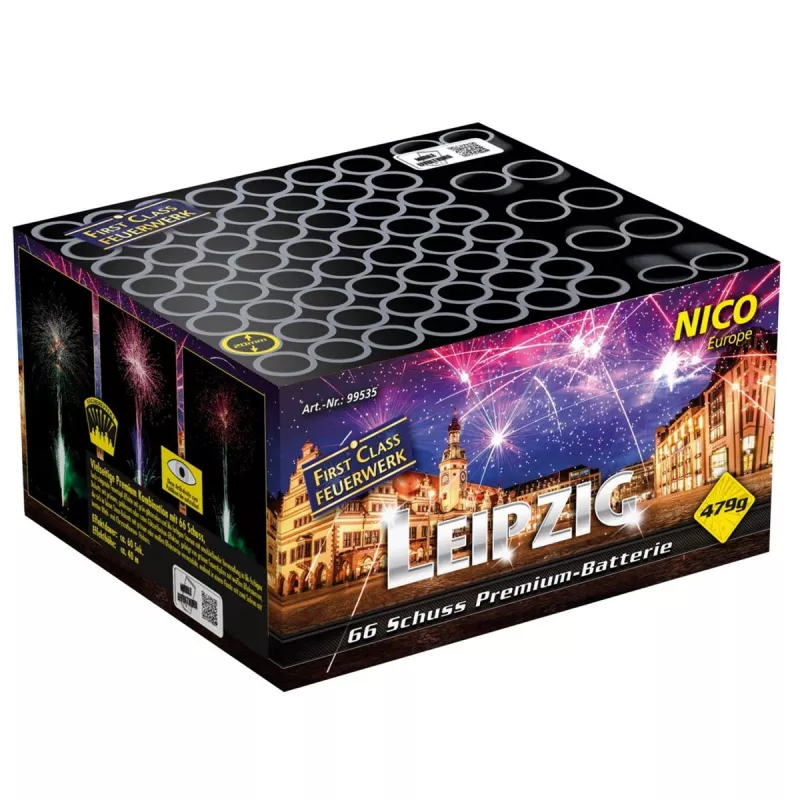 Nico Feuerwerk Leipzig, 66 Schuss