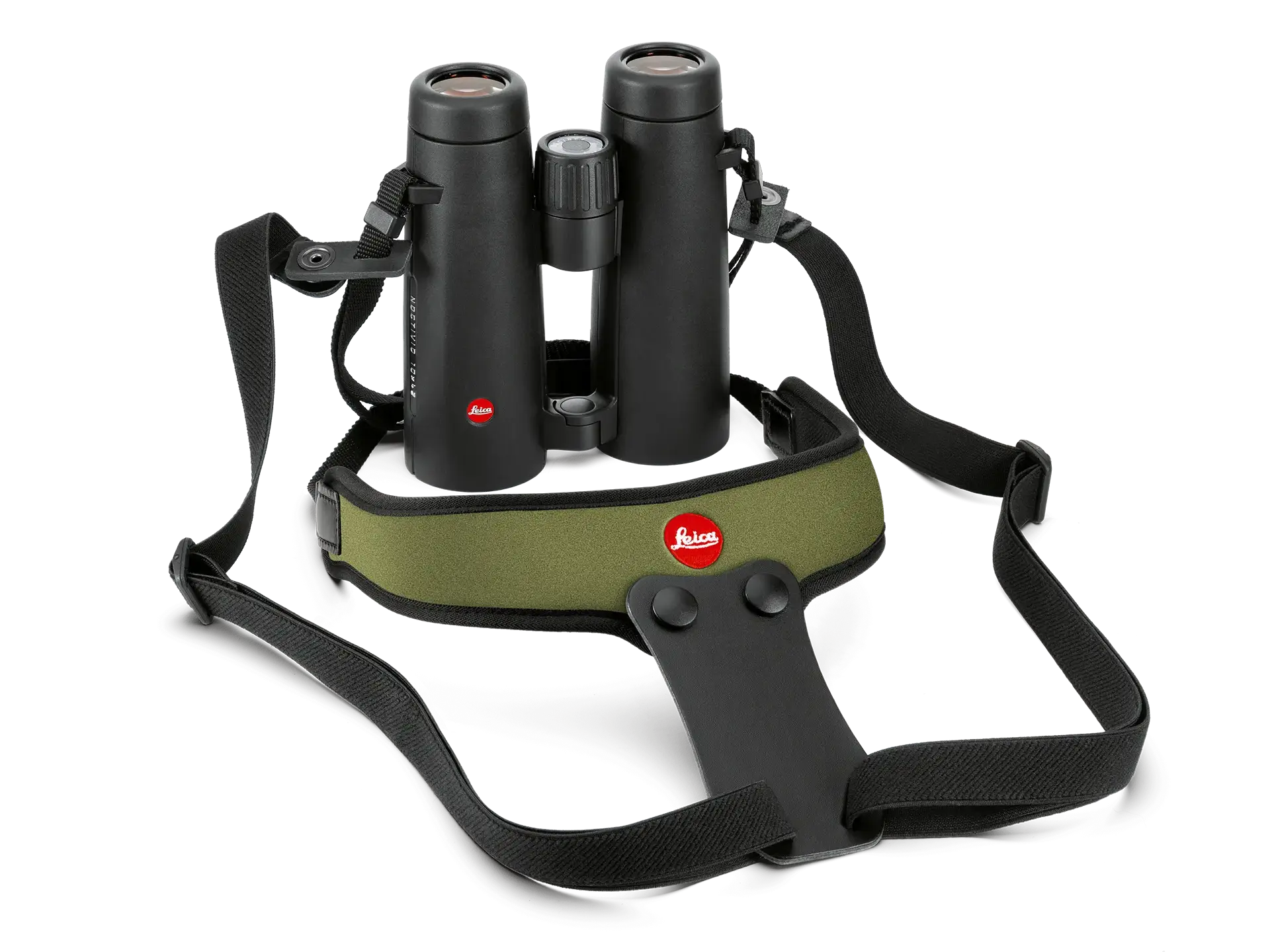 Leica Neopren Fernglasgurt Sport, olivgrün