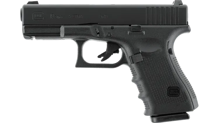 GLOCK 19 Gen4 6 mm, Gas, < 1,0 J