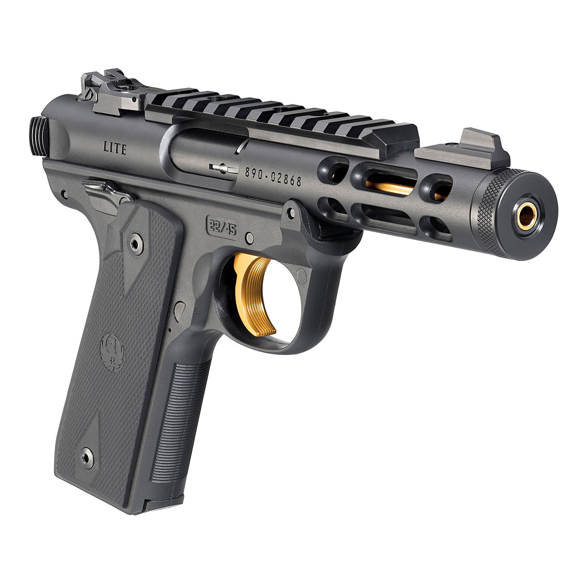 RUGER Mark IV 22/45 Lite Black-Gold 4,4"