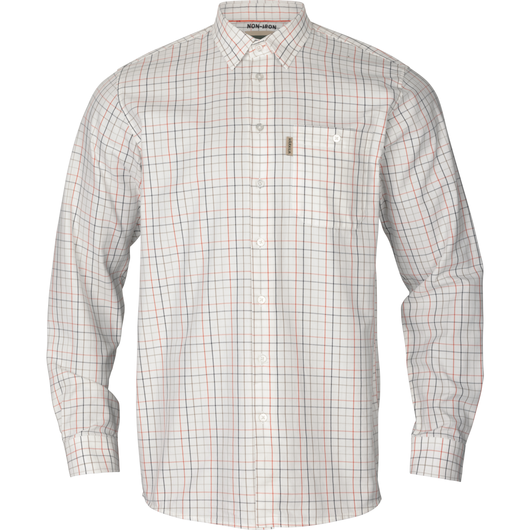 Härkila Hemd Retrieve in Bloodstone/White