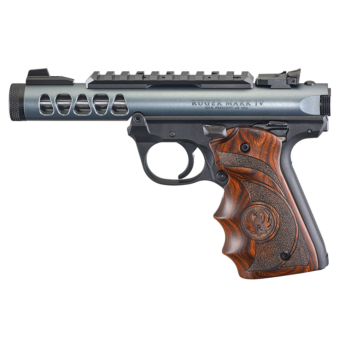 RUGER Mark IV 22/45 Lite Diamond Gray 4,4"