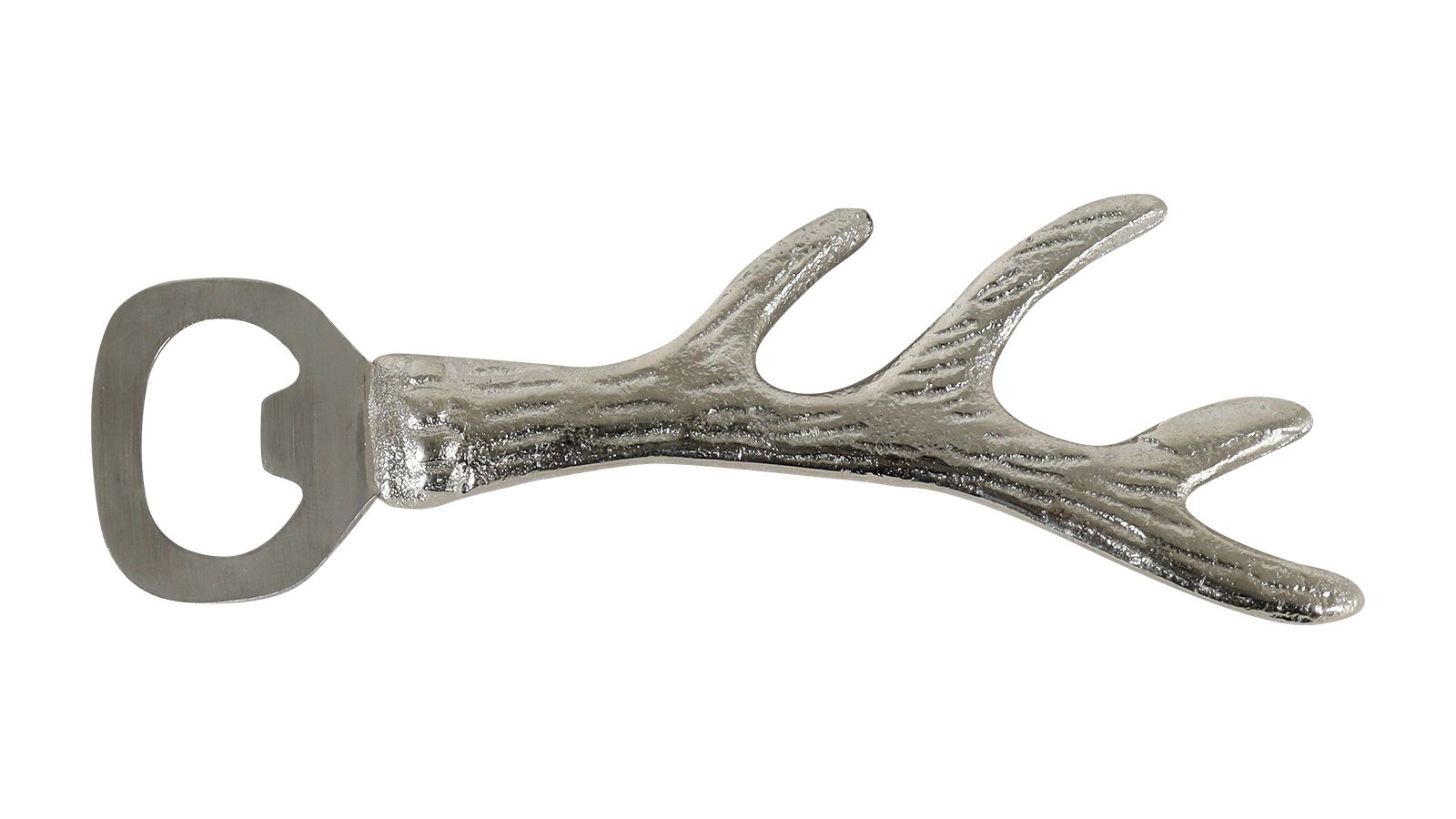 Flaschenöffner »Geweih« aus Aluminium
