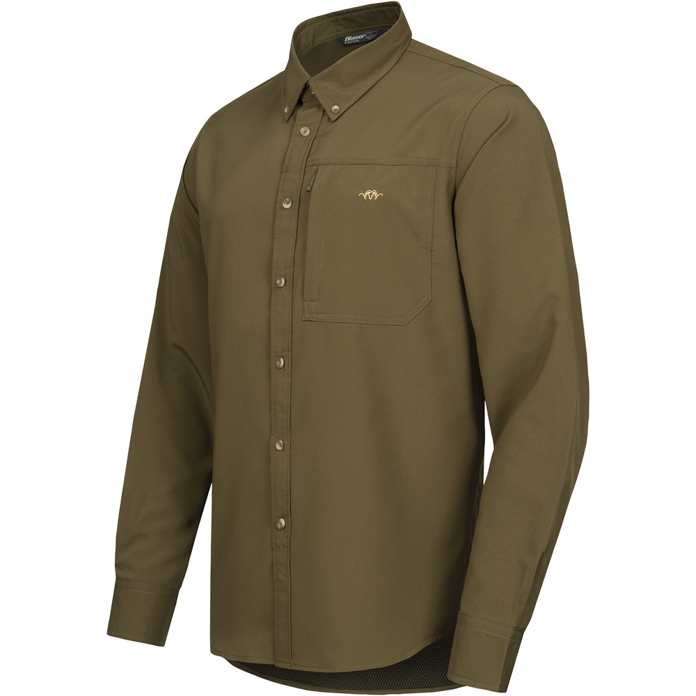 Blaser Airflow Hemd dunkel oliv Blaser Airflow Hemd dunkel oliv