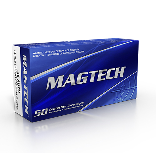 MAGTECH .45Auto FMJ-SWC 230grs