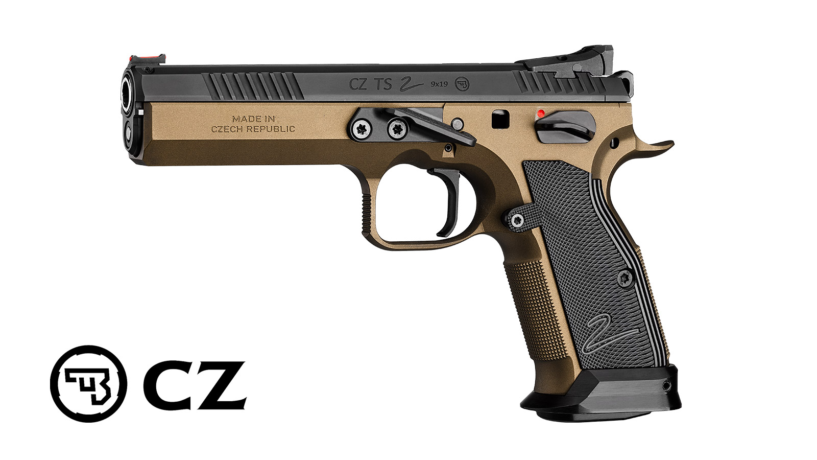 CZ 75 TS 2 Deep Bronze 9mm Luger CZ 75 TS 2 Deep Bronze 9mm Luger