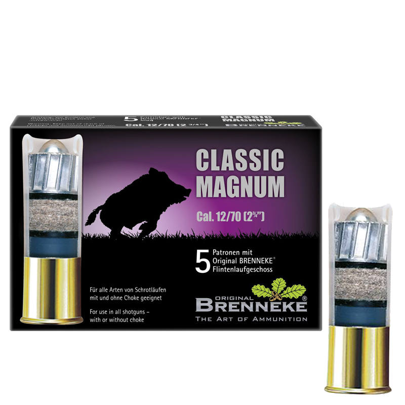 BRENNEKE Classic Magnum 12/70 BRENNEKE Classic Magnum 12/70