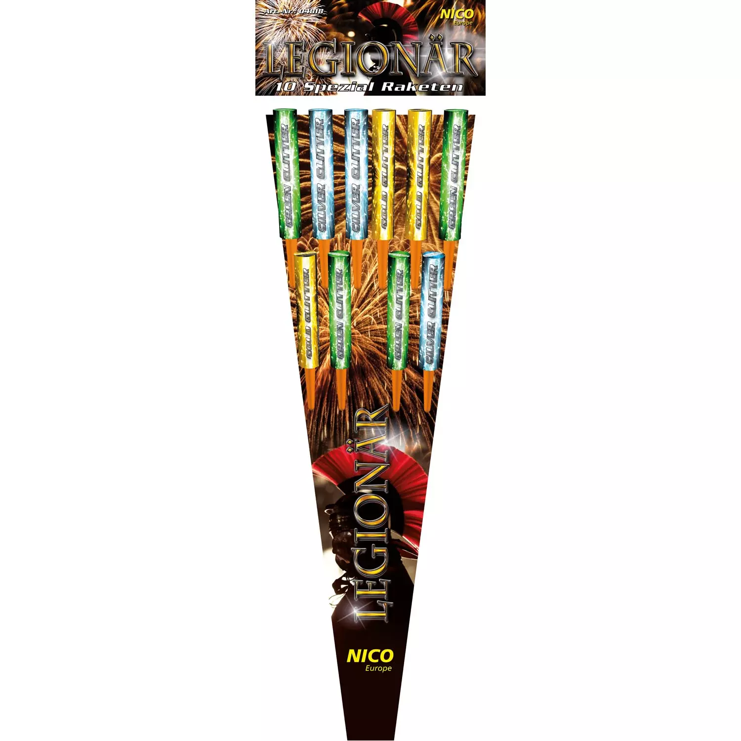 Nico Feuerwerk Legionär, 10er-Rak.-Btl.