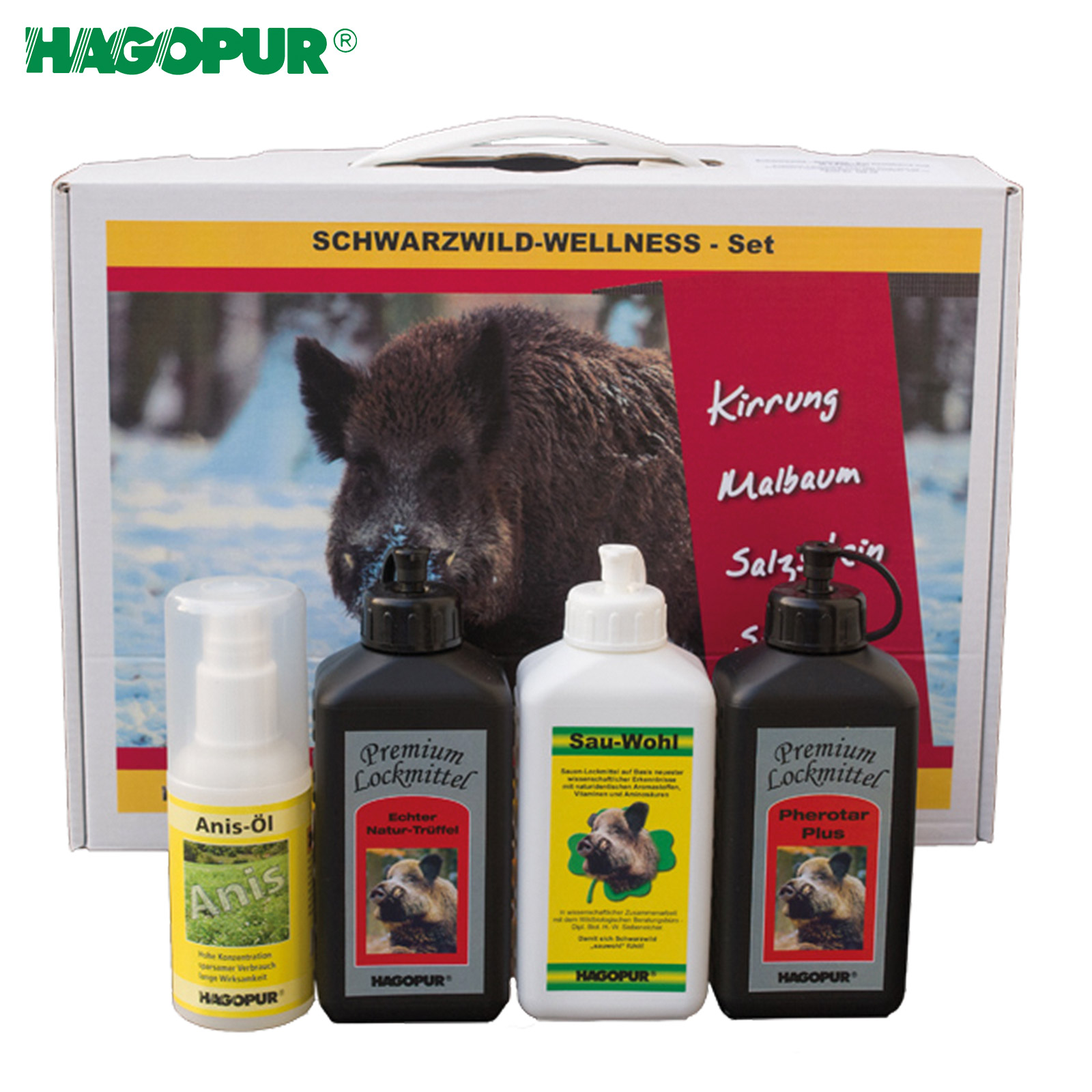 HAGOPUR Schwarzwild-Wellness-Set