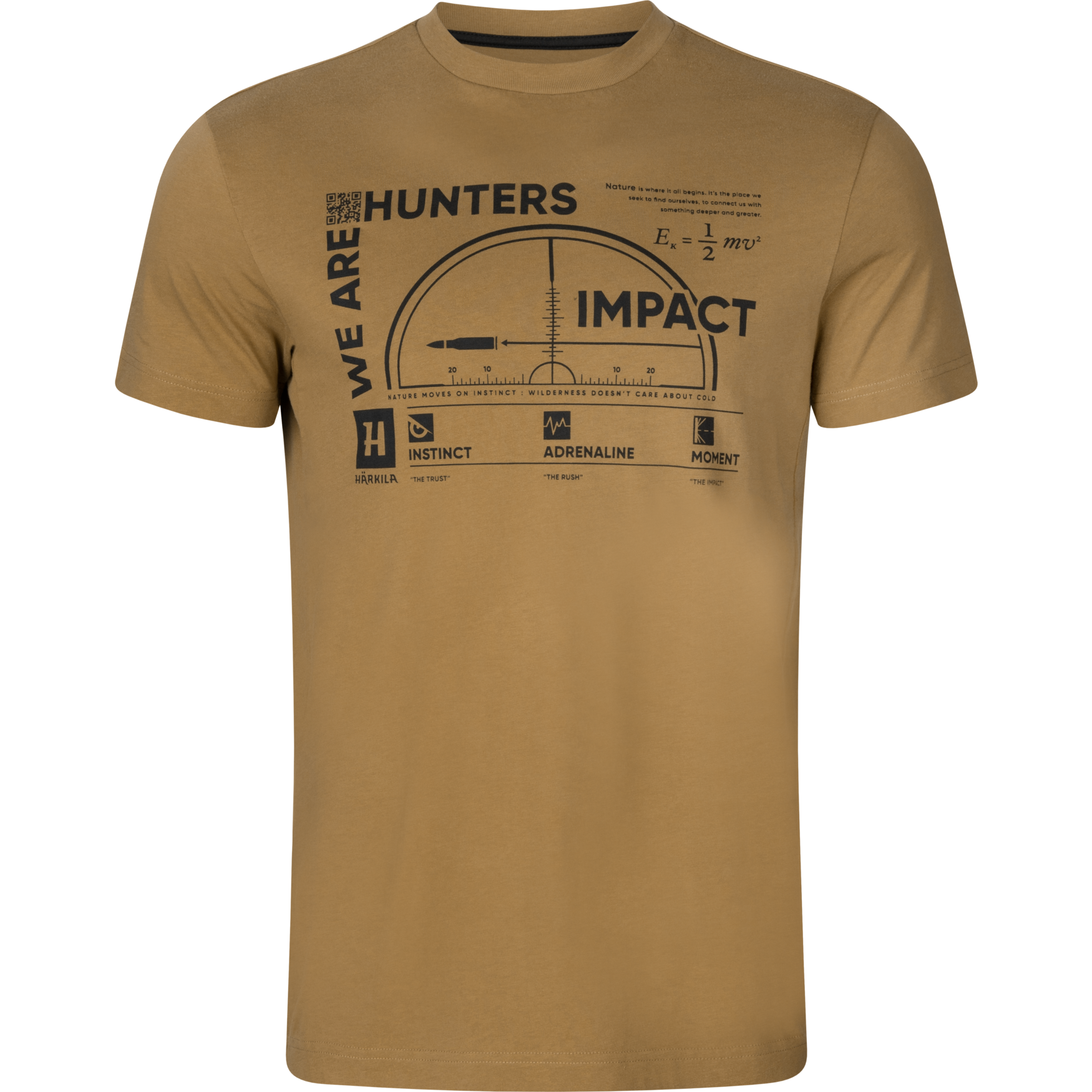 Härkila Impact T-Shirt Golden Brown