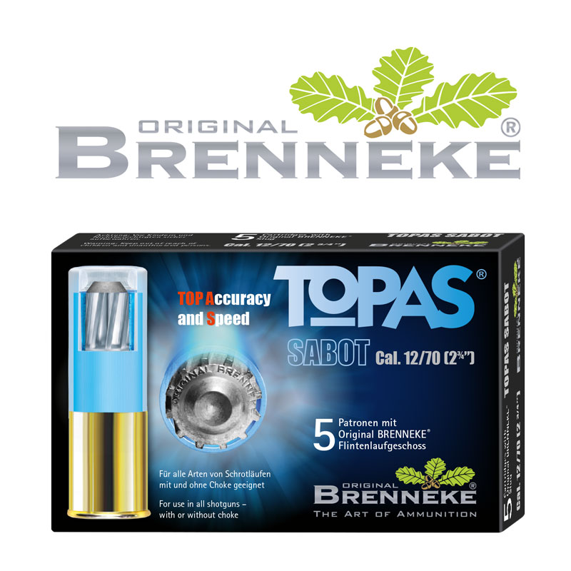 BRENNEKE TOPAS® Sabot 12/70 BRENNEKE TOPAS® Sabot 12/70