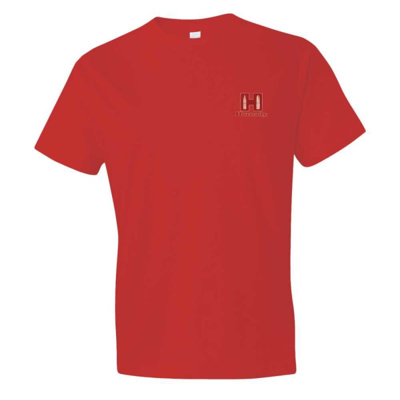 HORNADY T-SHIRT ROT/ROT ''H'' GR. XXL