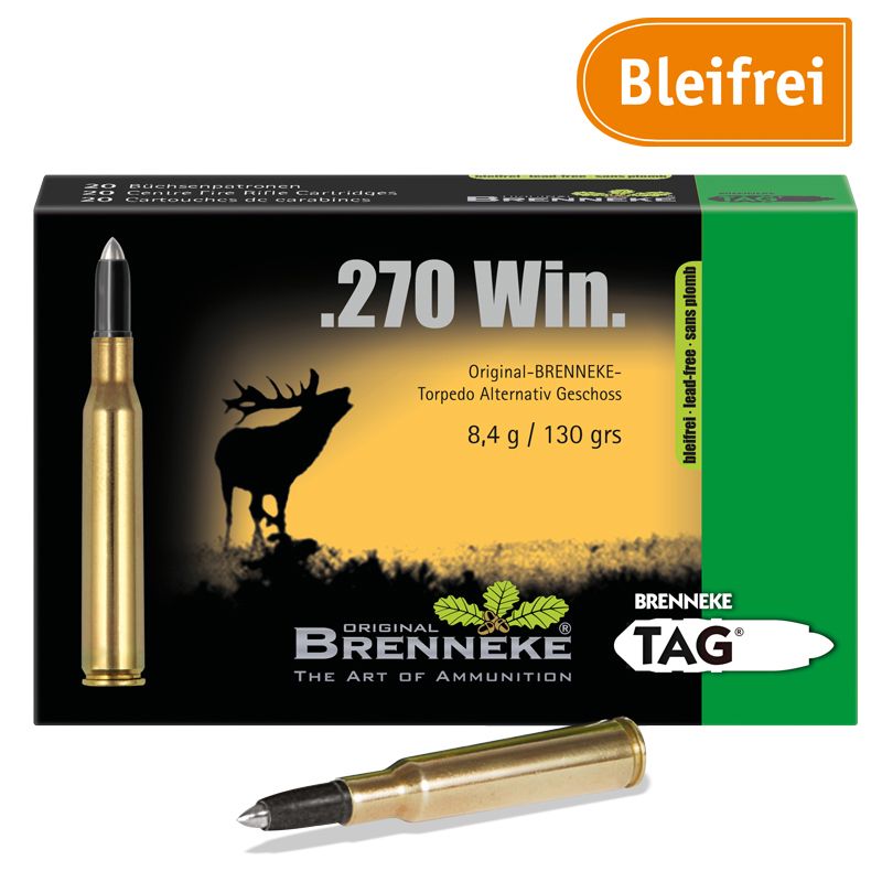 BRENNEKE .270 Win. TAG