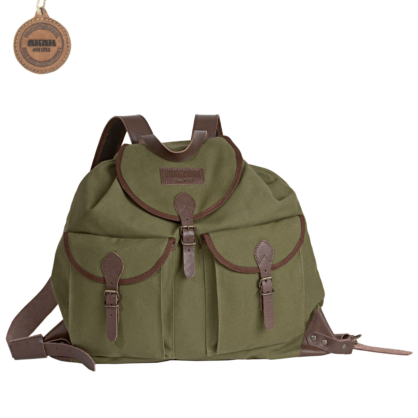 AKAH Canvas Rucksack 50x55cm AKAH Canvas Rucksack 50x55cm