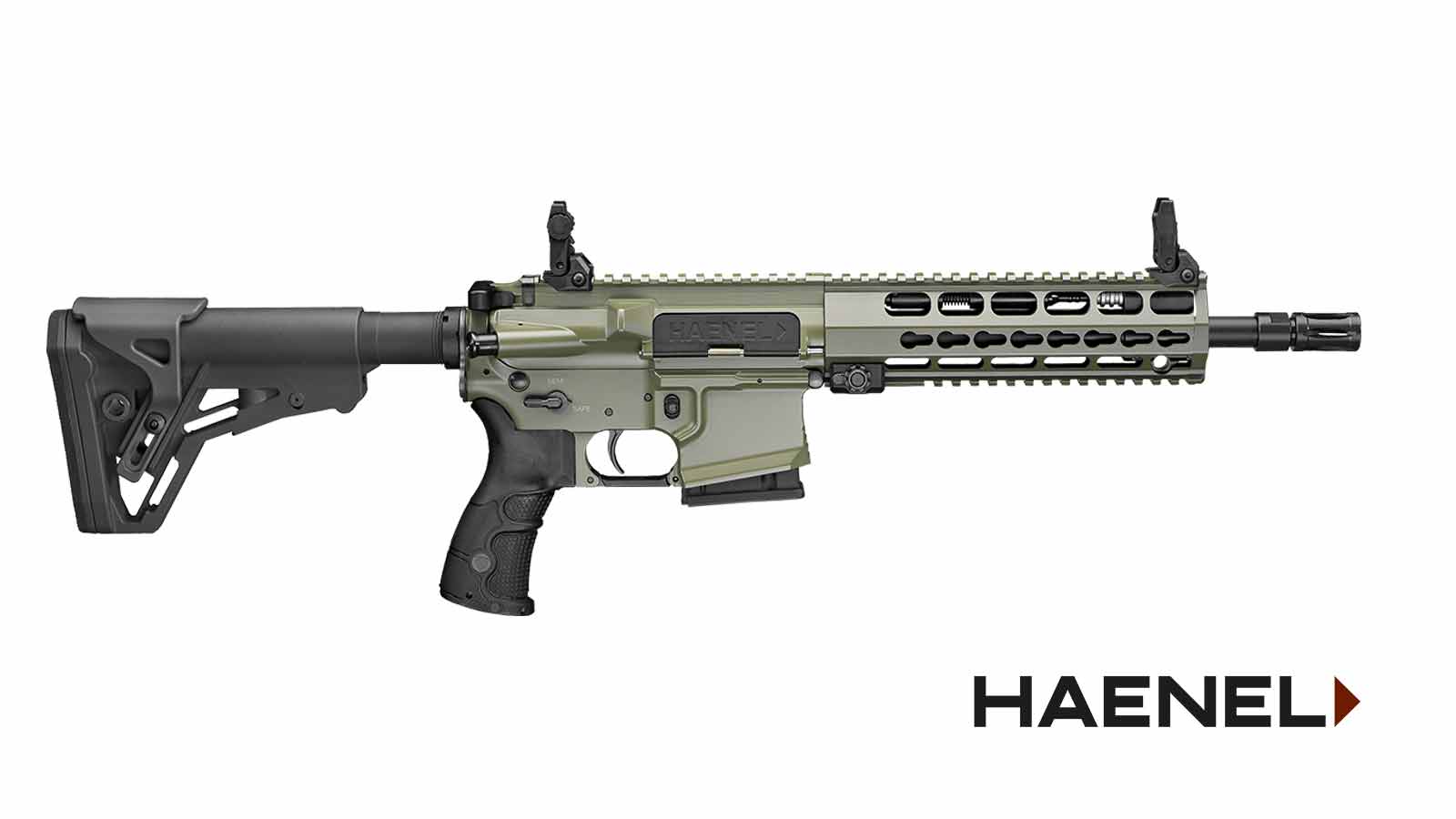 HAENEL CR 223 10" Oliv Matchabzug HAENEL CR 223 10" Oliv Matchabzug