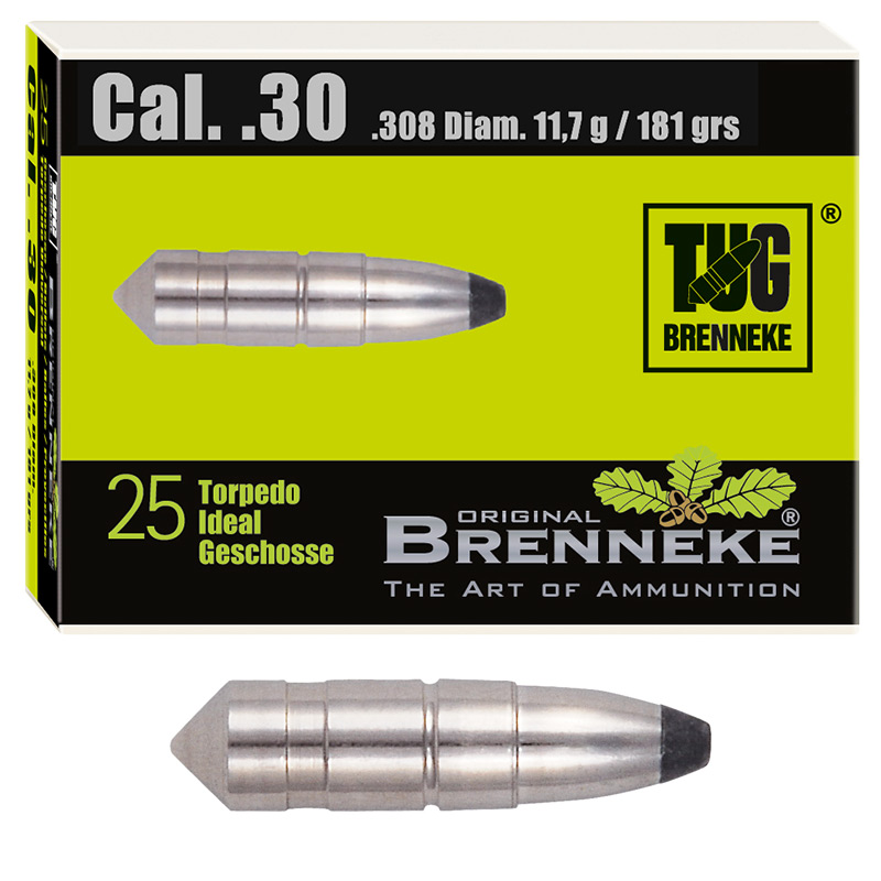 BRENNEKE Geschoss .30 TUG