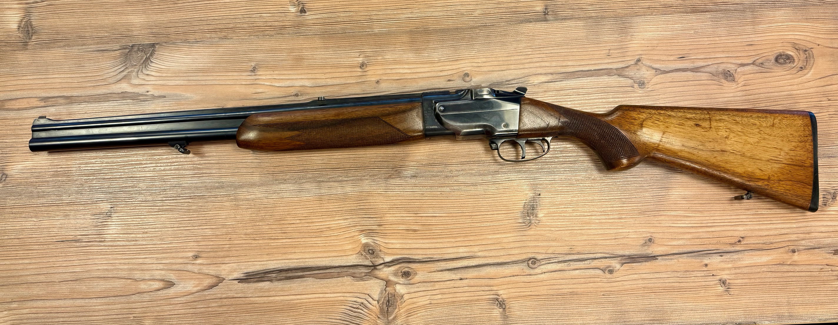 Bockbüchsflinte Brünner 16/70 7x57R Bockbüchsflinte Brünner 16/70 7x57R