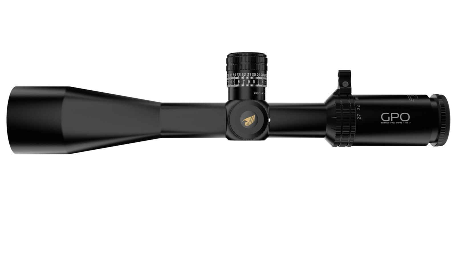 GPO SPECTRA™ 6x 4,5-27x50i MOAi FFP/CCW Zielfernrohr