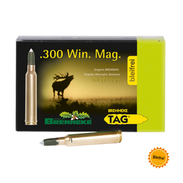 BRENNEKE .300 Win. Mag. TAG BRENNEKE .300 Win. Mag. TAG
