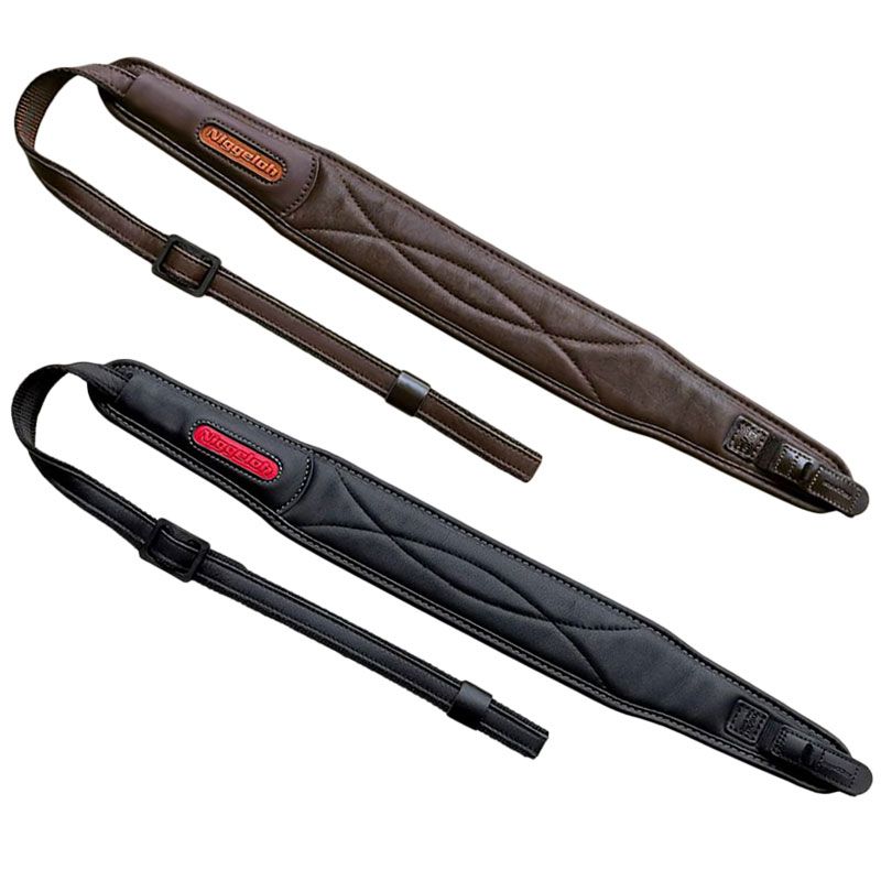 Niggeloh Gewehrgurt Premium II Leder - Braun